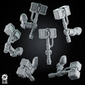 Grimdark Kit – hammers with Dynamic Arms (6 Pieces)