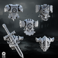 Shadowguards / Crusaders Back Pack – SET 2