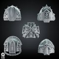 Big shoulder pad space crusader SET1