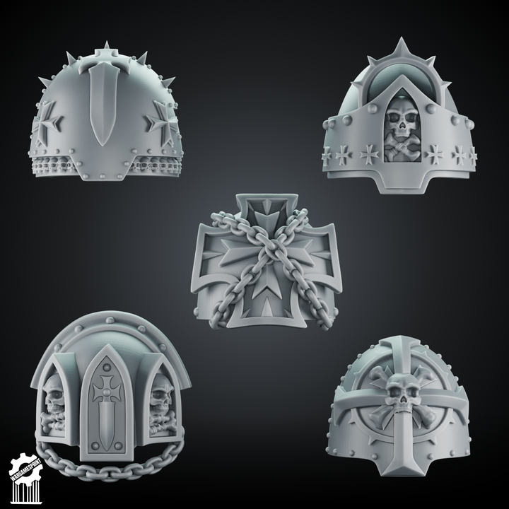 Big shoulder pad space crusader SET1