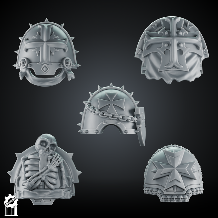 Big shoulder pad space crusader SET2