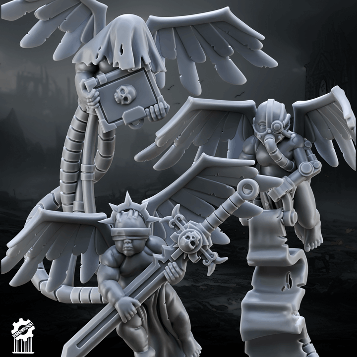 3 Angelic Cherubims – Relic Bearers