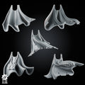 Shadowguard Cloak Set – 5 Gothic Capes