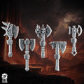 Emberforge axes - Fire lizards