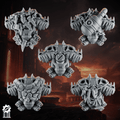 Emberforge back pack set 2 - Fire lizards