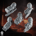 Emberforge big fist x5 set 2 - Fire lizards