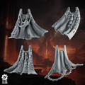 Emberforge cloaks set 1 - Fire lizards