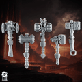 Emberforge hammer set 1  - Fire lizards