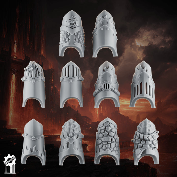 Emberforge legs armor - Fire lizards