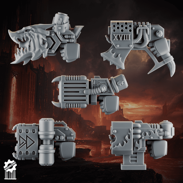 Emberforge big pistol heavy guard - Fire lizards