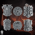 Emberforge shields - Fire lizards