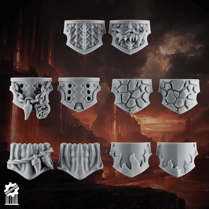 Emberforge hips heavy guard x10 - Fire lizards