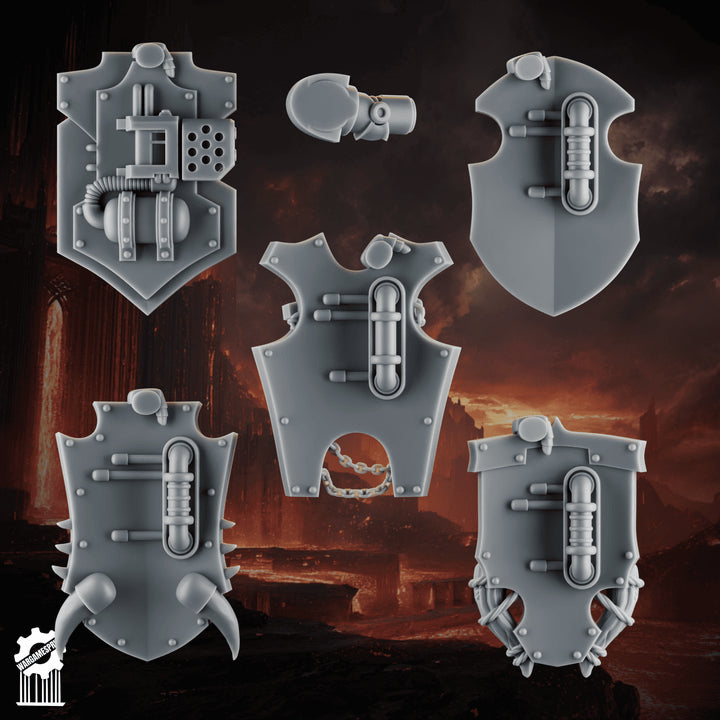 Emberforge shields heavy guard (Termi) - Fire lizards