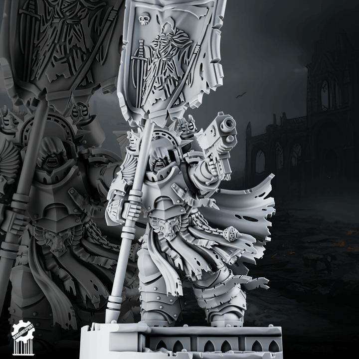 The Last Survivor – Shadowguards Captain with Banner