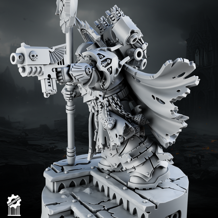 The Last Survivor – Shadowguards Captain with Banner