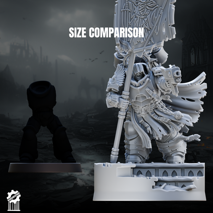 The Last Survivor – Shadowguards Captain with Banner