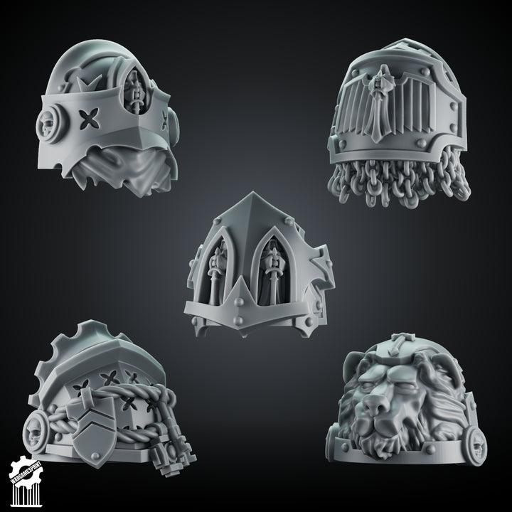 Shadowguard Shoulder Pad Set 1 – 5 Gothic Pauldrons
