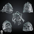 Crusader Shoulder Pad Set 4 – 5 Gothic Pauldrons
