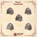 Crimson Lords Shoulder pads - Ranger (5 Pieces)