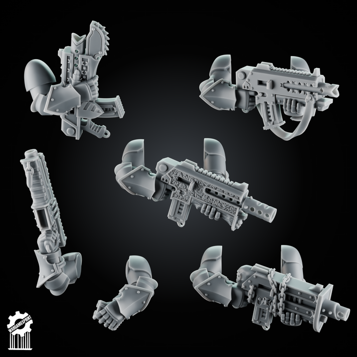 Crusader Pistols – Dynamic Arm Set 2