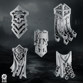 Templar Shadowguard Armored Loincloths – Set of 5