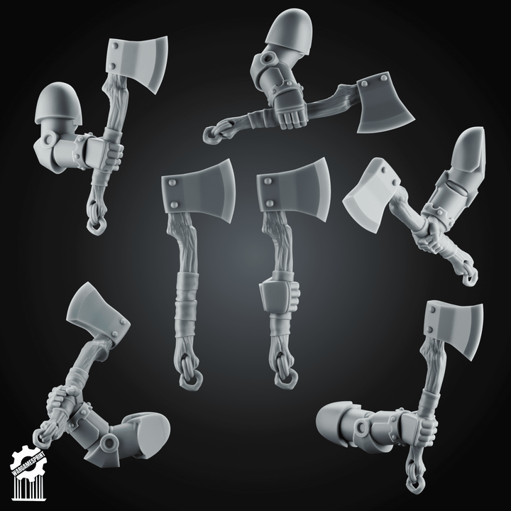 Grimdark Tomahawk Kit (7 Pieces) SET1