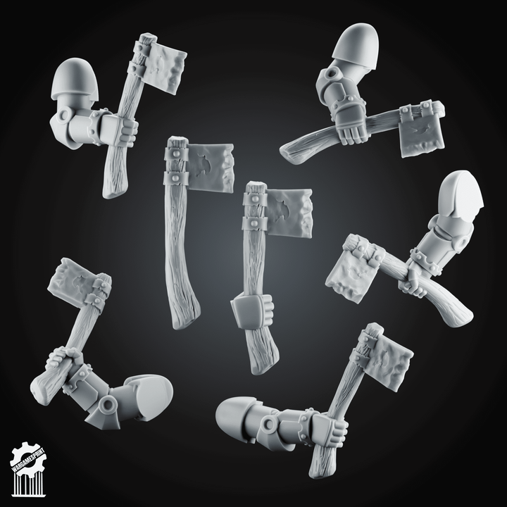 Grimdark Tomahawk Kit (7 Pieces) SET4