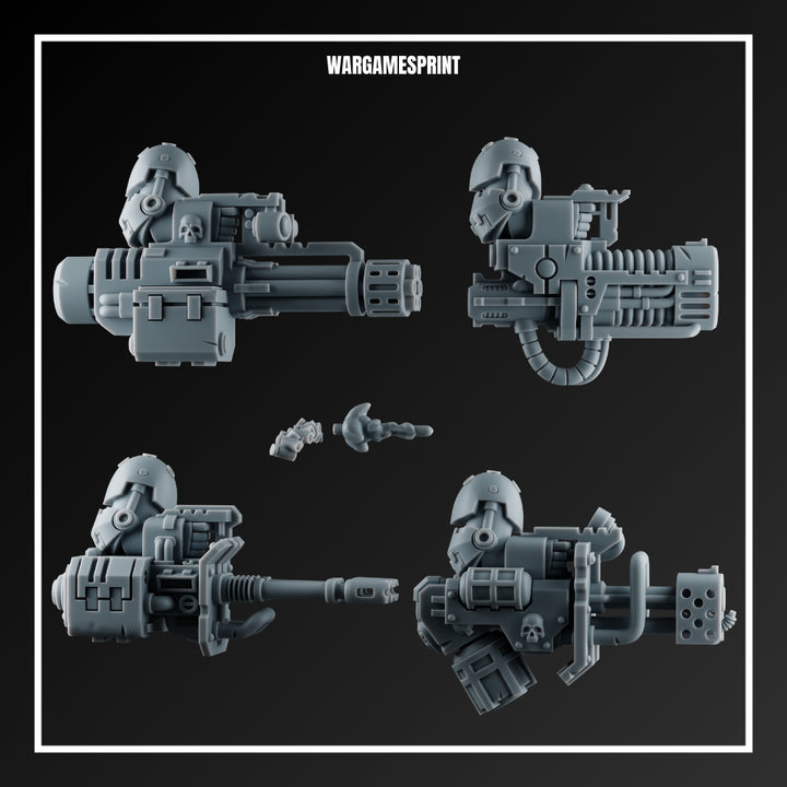 HEAVY WEAPONS HEAVY GUARDS (Set of 4)