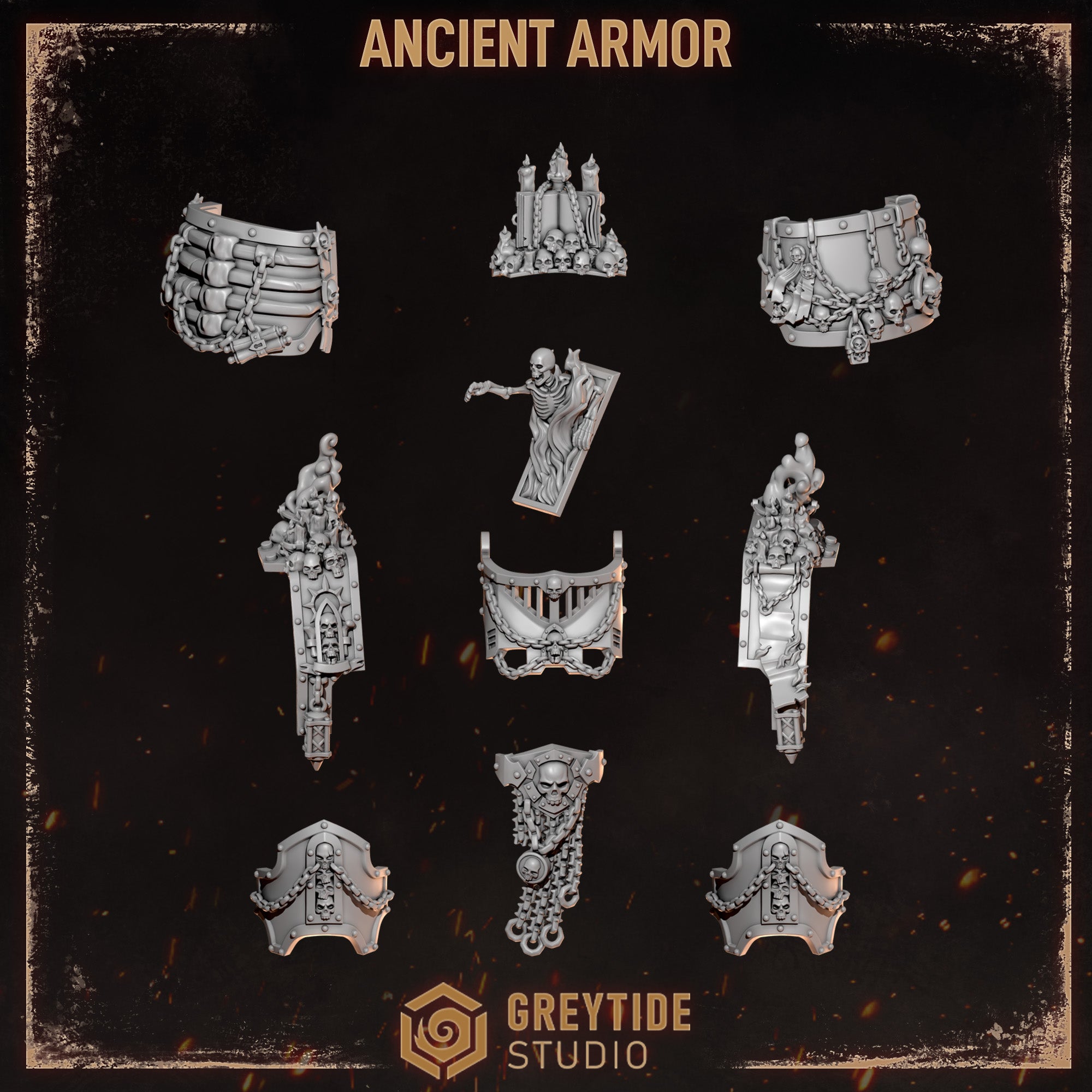 Cursed Company Ancient Armor (10 Pieces)