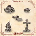 Crimson Lords Basing bits - Set 1 (5 Pieces)