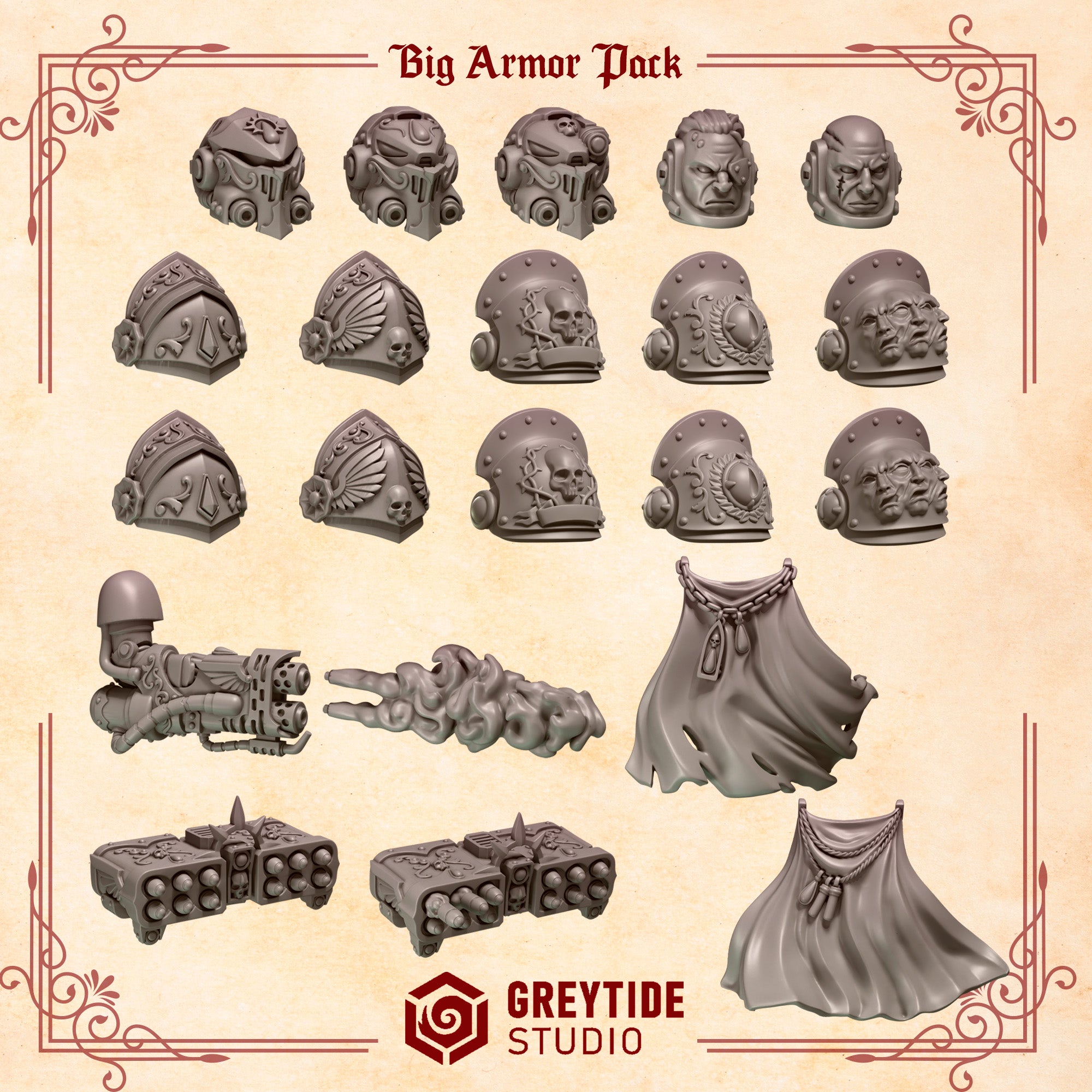 Crimson Lords Big / Terminator Pack (21 Pieces)