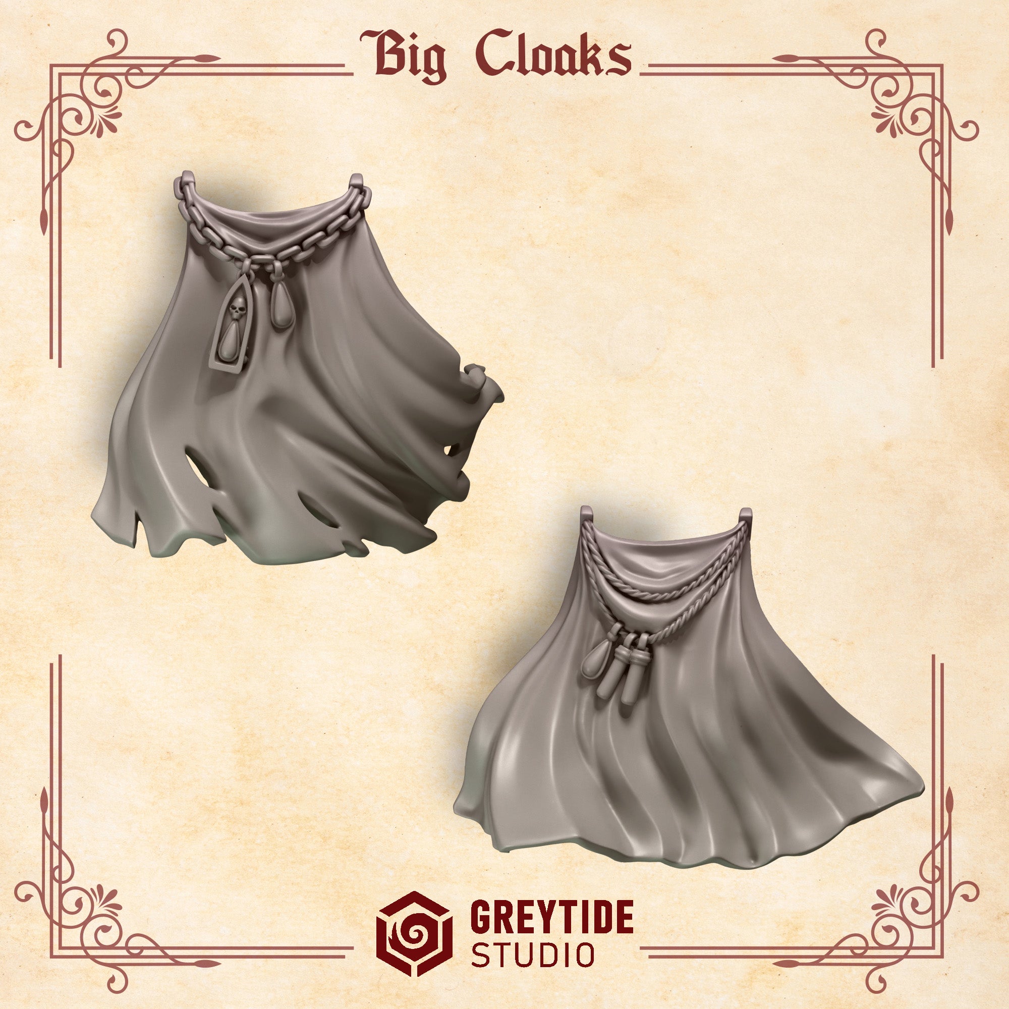 Crimson Lords Big / Terminator Cloaks (2 Pieces)