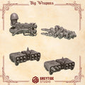 Crimson Lords Big / Terminator Weapons (4 Pieces)