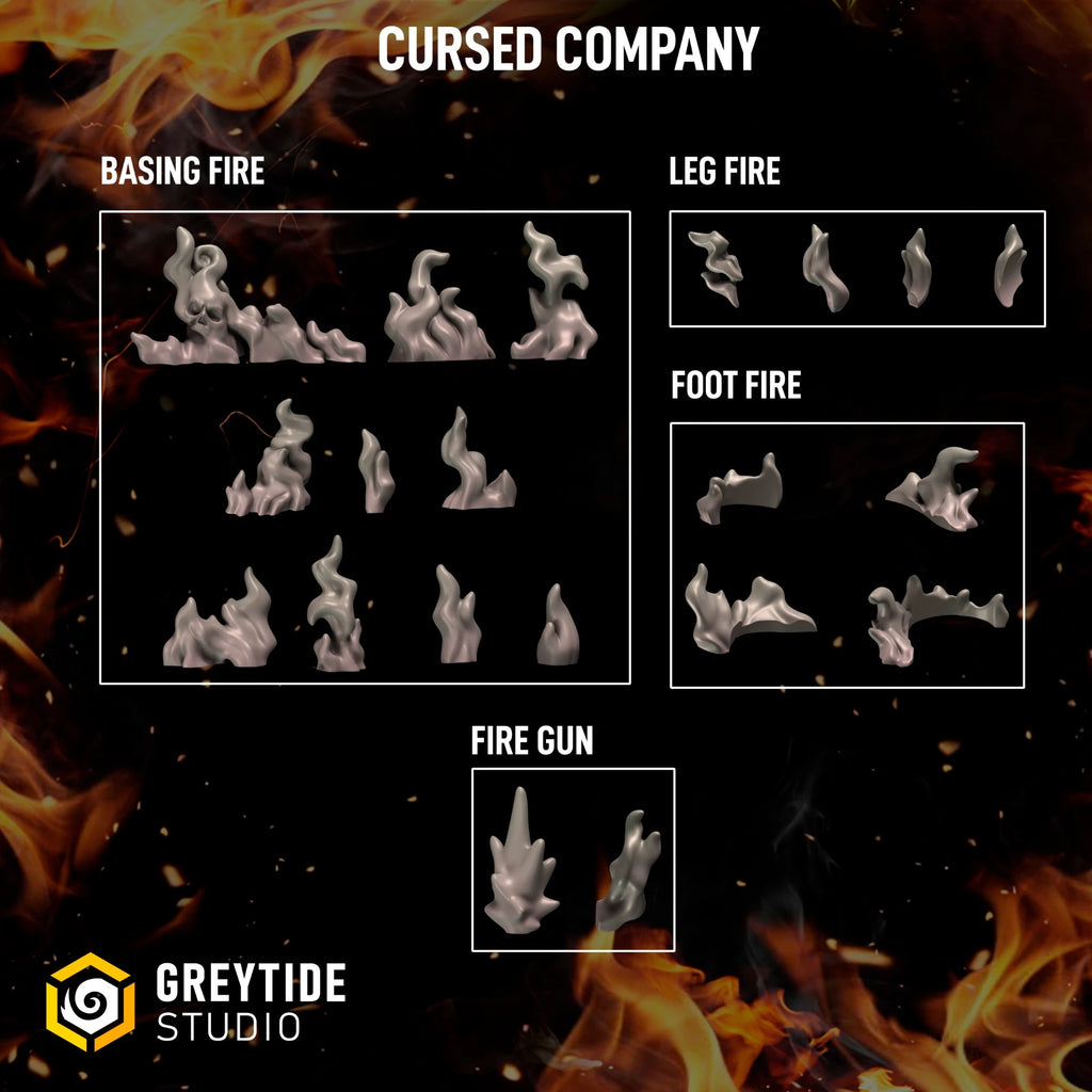 Cursed Company Decorations Pack 1 (20 Pieces)