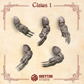 Crimson Lords Claws - Set 1 (5 Pieces)
