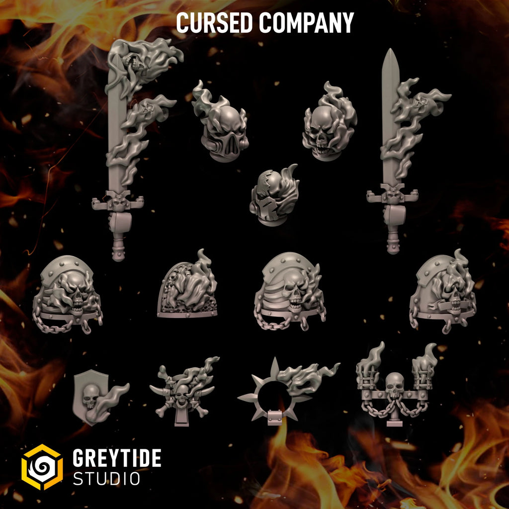 Cursed Company Armor Pack 1 (13 Pieces)