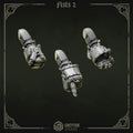 Eternal Pilgrims Fists - Set 2 (3 Pieces) – 3D printed weapons for 40k miniatures, New Zealand