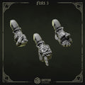 Eternal Pilgrims Fists - Set 3 (3 Pieces) – 3D printed weapons for 40k miniatures, New Zealand