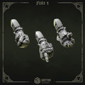 Eternal Pilgrims Fists - Set 4 (3 Pieces) – 3D printed weapons for 40k miniatures, New Zealand