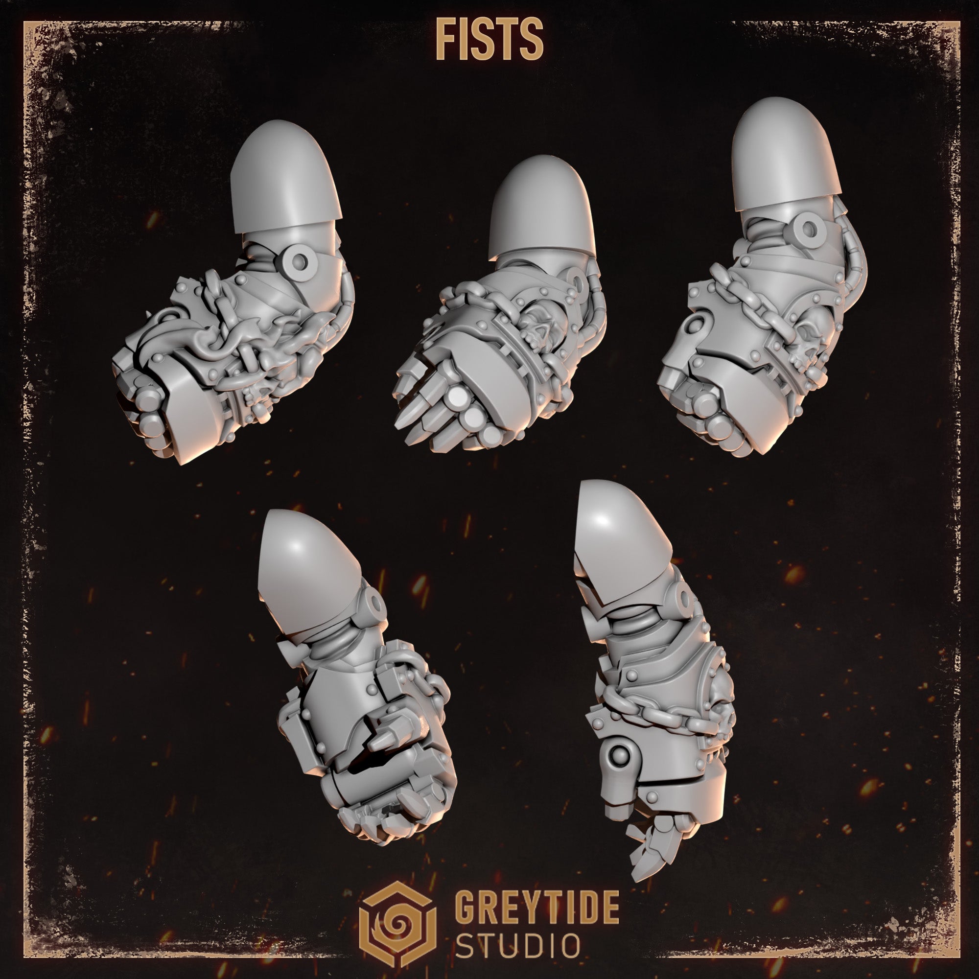 Cursed Company Fists (5 Pieces)