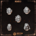Cursed Company Heads - Set 3 (5 Pieces)