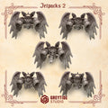 Crimson Lords Jetpacks - Set 2 (5 Pieces)