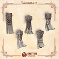 Crimson Lords Loincloths - Set 2 (5 Pieces)