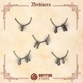 Crimson Lords Necklaces (5 Pieces)