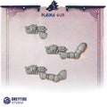Primal Hounds Plasma Pistol (3 Pieces) – 3D printed weapons for 40k miniatures, New Zealand