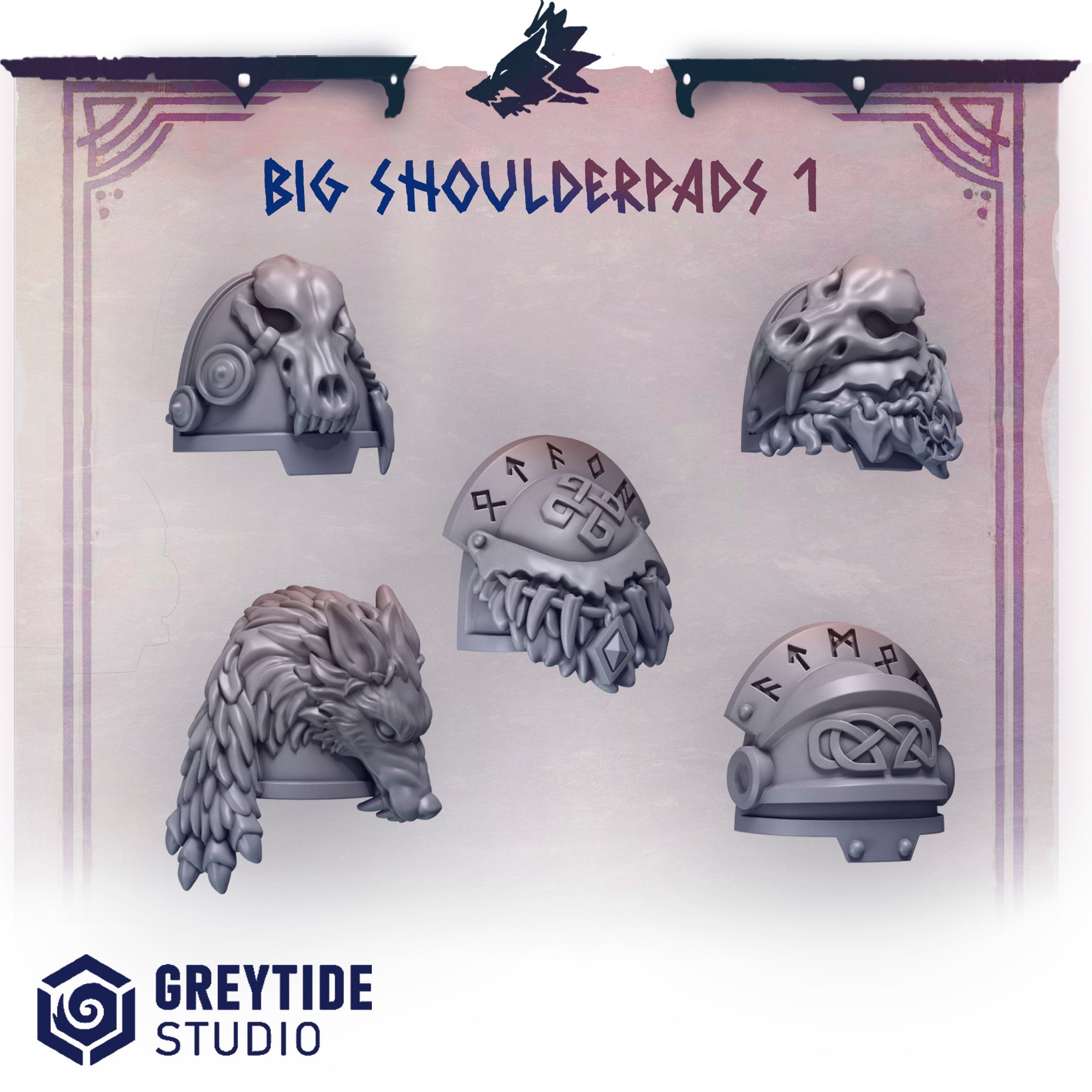 Primal Hounds Big/Terminator Shoulder pads - Set 1 (5 Pieces)