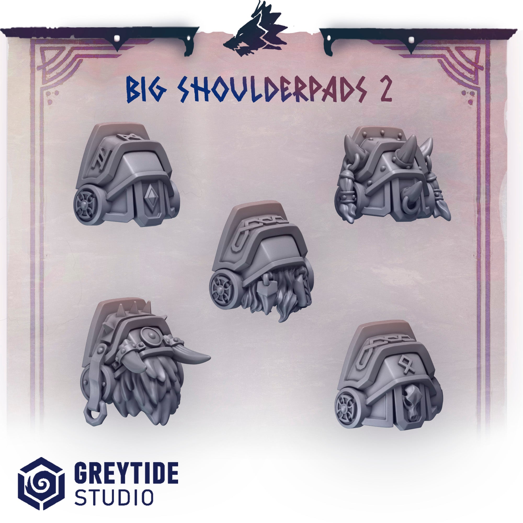 Primal Hounds Big/Terminator Shoulder pads - Set 2 (5 Pieces)