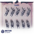Primal Hounds Claws (10 Pieces) – 3D printed weapons for 40k miniatures, New Zealand