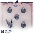 Primal Hounds Heads - Set 4 (5 Pieces)