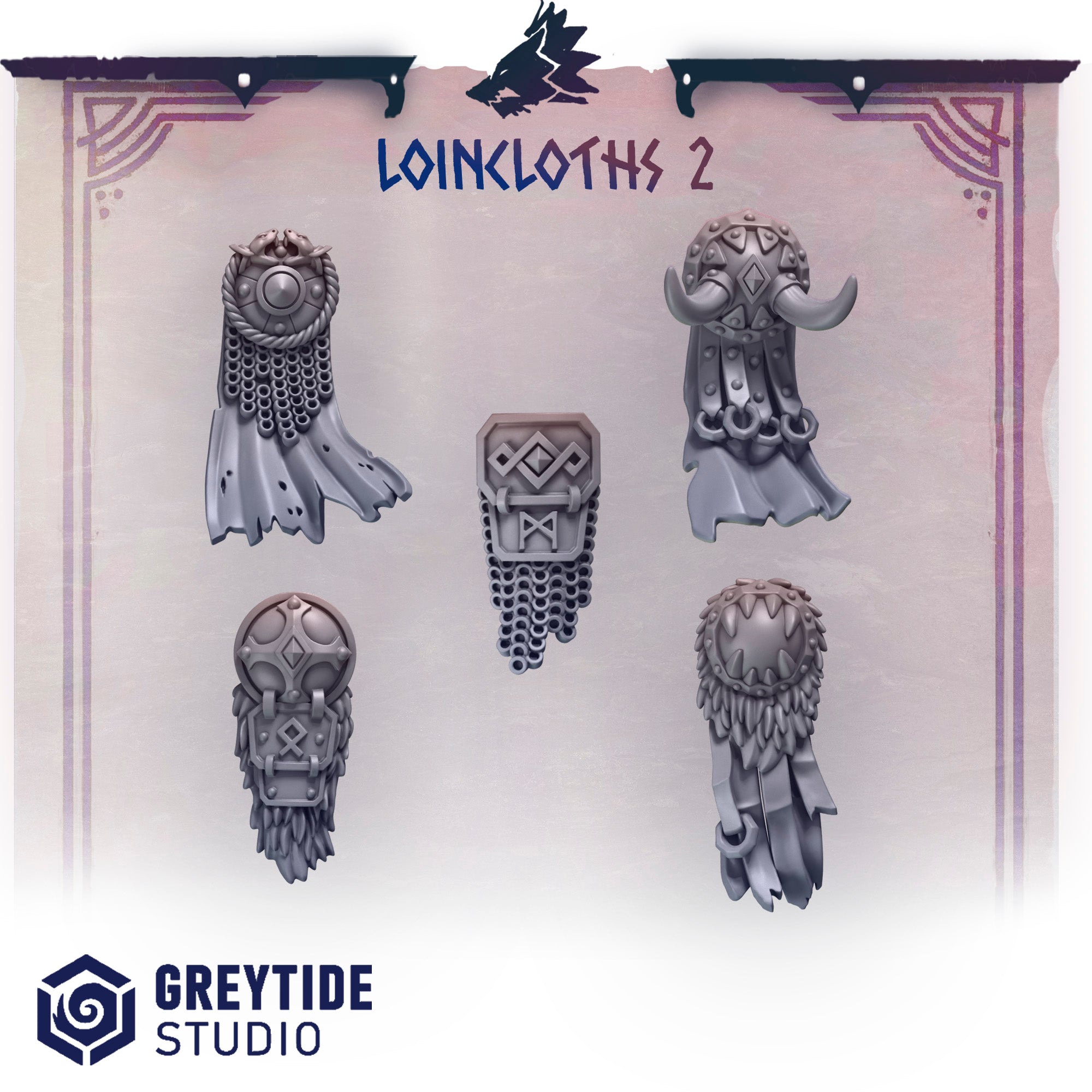 Primal Hounds Loincloths - Set 2 (5 Pieces)